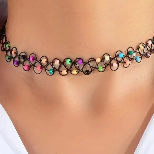 Tattoo Choker Necklace