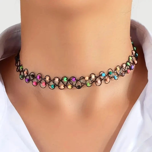 Tattoo Choker Necklace