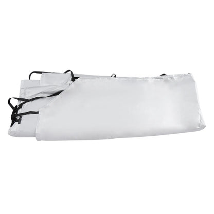 Modern Silver RV Roof Cover, Waterproof Camper Roof Cover, Protective Roof Cover